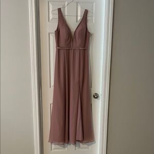 Azazie Mauve bridesmaid Dress